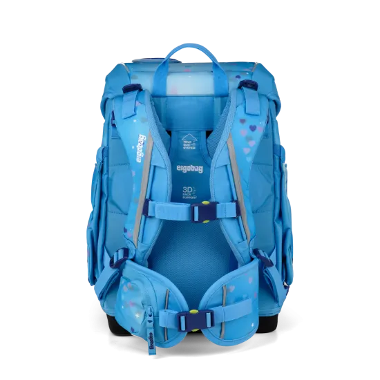 Preview: Ergobag Cubo BühnenfieBär rückseitige Ranzenansicht Seite